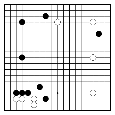 A Pretty Normal Game - OGS 5kyu - Back to Basic Baduk 