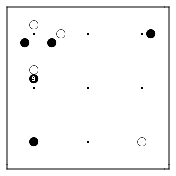 Honinbo 2007, game 1, move 9